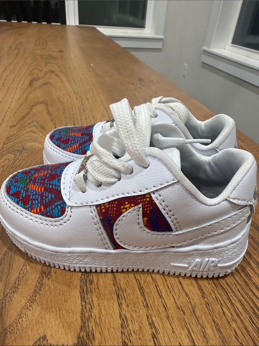 Nike Air Force 1 with pattern